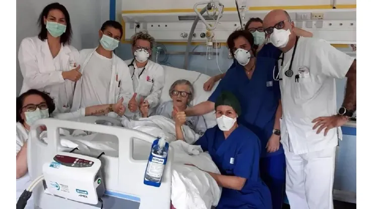 Surge la esperanza: en Italia, una señora de 95 años venció al coronavirus