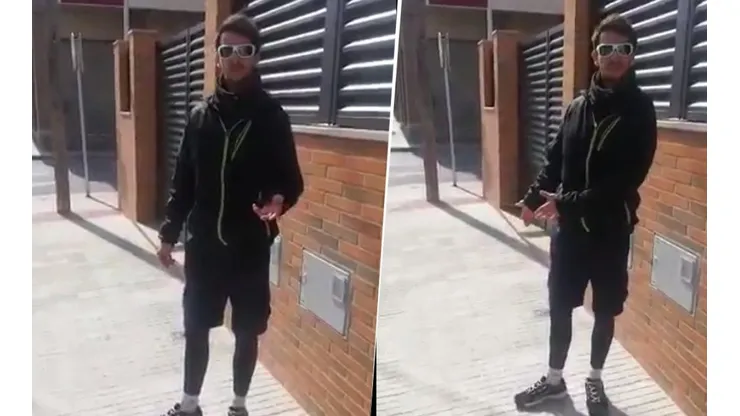 Rompió la cuarentena, salió a pasear y se defendió: "Es como si llevara a un perro pero está invisible"