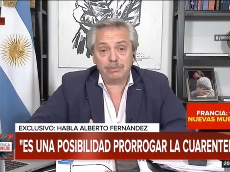 Alberto Fernández: "No voy a declarar el Estado de sitio por unos estúpidos"