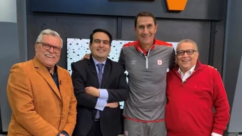 Carlos J. Guzmán, Hernán Peláez, Alexandre Guimaraes y Hugo Illera.