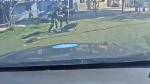 El momento de las detenciones.