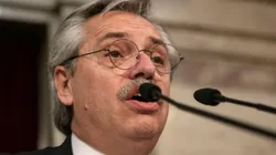 Alberto Fernández, presidente argentino.