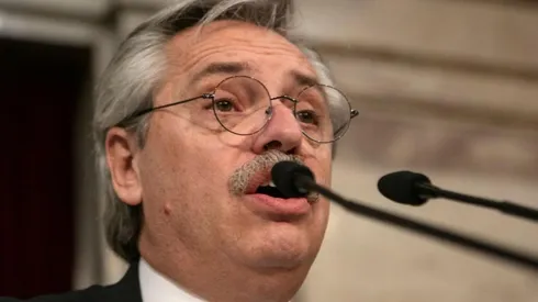 Alberto Fernández, presidente argentino.