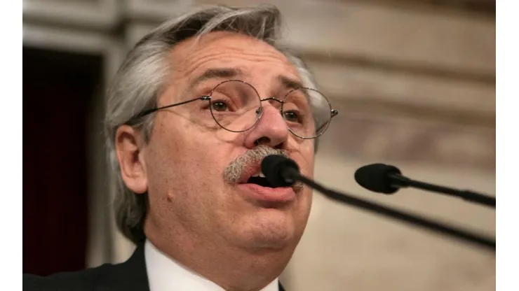 Alberto Fernández, presidente argentino.