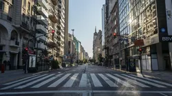 Así están las calles de Buenos Aires.
