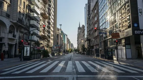 Así están las calles de Buenos Aires.