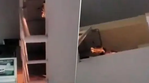 Emocionante: salió al balcón y se puso a tocar el himno con el saxo