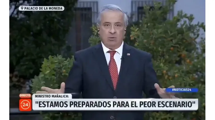 Ministro de Salud de Chile: "El coronavirus puede mutar y se pone en buena persona"