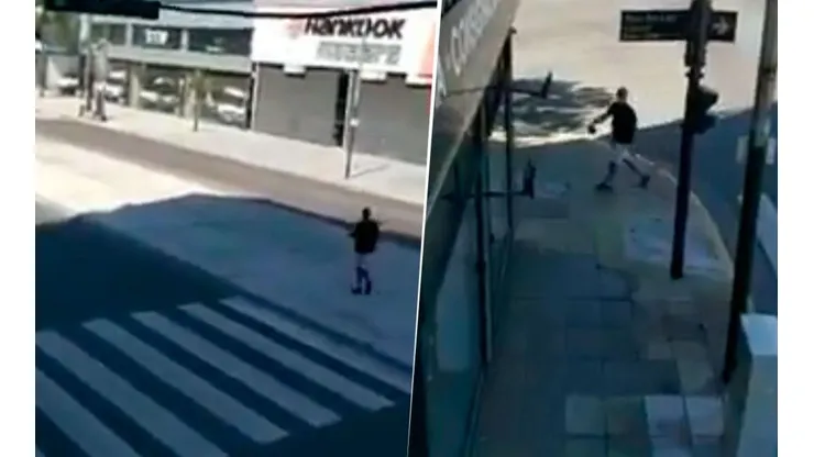 Video: insultó a un hombre por romper la cuarentena, pero terminó tentado al ver su ropa