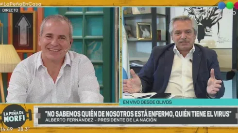 Ariel Rodríguez le hizo una pregunta de fútbol al Presidente y lo mataron en las redes