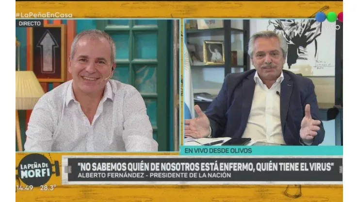 Ariel Rodríguez le hizo una pregunta de fútbol al Presidente y lo mataron en las redes