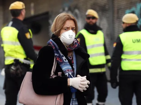 España arrancó el domingo con preocupantes números de muertos e infectados