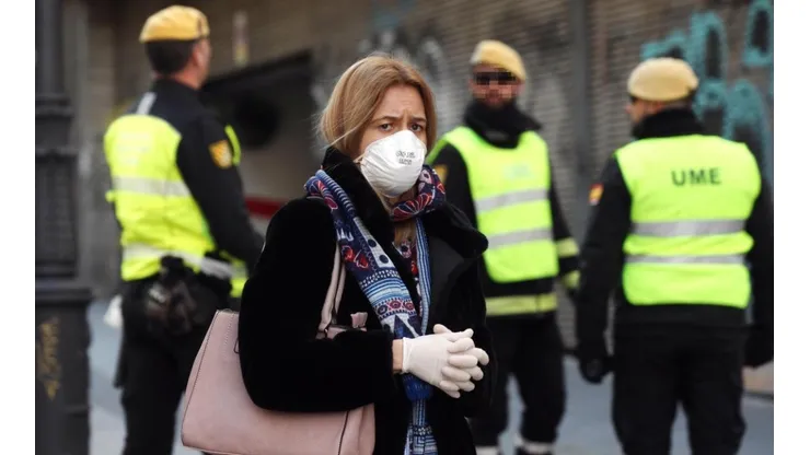 España arrancó el domingo con preocupantes números de muertos e infectados