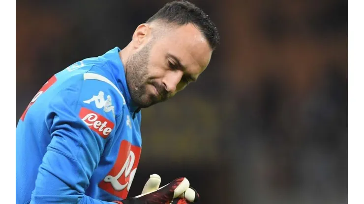 David Ospina, portero del Napoli de Italia.