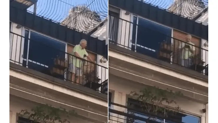 Un héroe: salió al balcón con un megáfono y escrachó a los que rompían la cuarentena