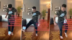 Dominio total: Falcao superó sin problemas el #10ToquesChallenge