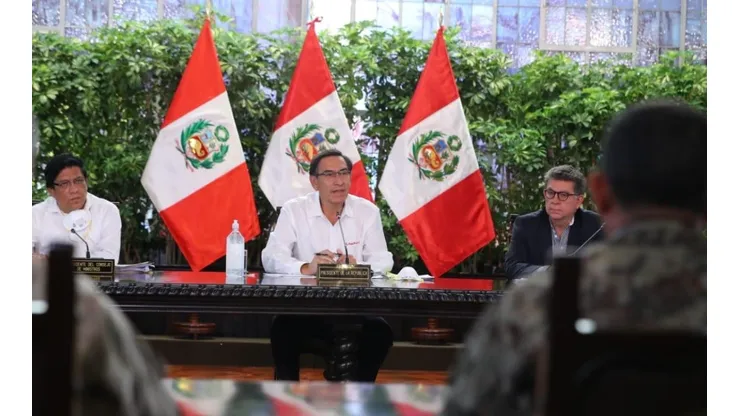 Vizcarra asumió después de PPK la Presidencia del Perú.
