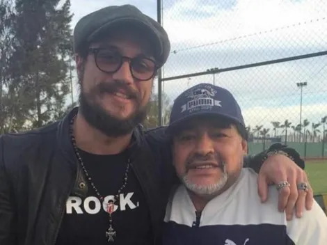 Osvaldo desafió a Maradona a compartir su mejor gol y Diego no defraudó