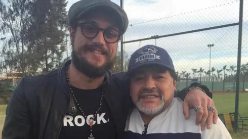 Osvaldo desafió a Maradona a compartir su mejor gol y Diego no defraudó