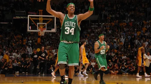 Pierce reveló ser seleccionado por los Celtics siendo fanático de los Lakers