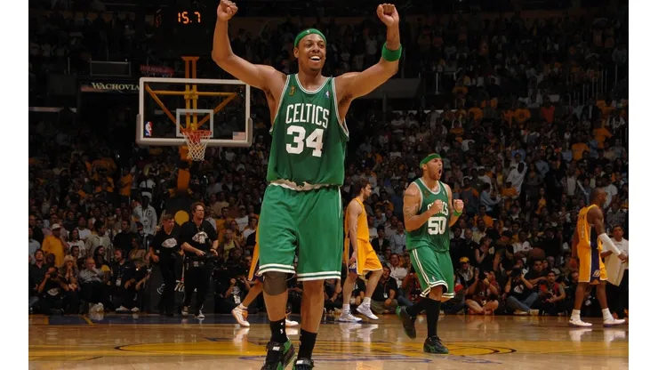 Pierce reveló ser seleccionado por los Celtics siendo fanático de los Lakers
