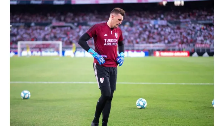 Franco Armani, arquero de River Plate.