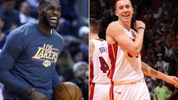 Duncan Robinson contó una divertida anécdota con LeBron