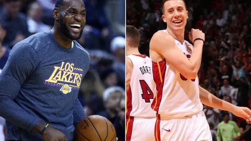Duncan Robinson contó una divertida anécdota con LeBron