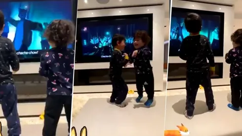 Morimos de amor: el video que subió Antonela Roccuzzo de Mateo y Ciro bailando