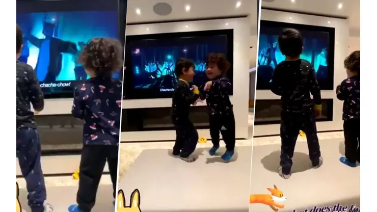 Morimos de amor: el video que subió Antonela Roccuzzo de Mateo y Ciro bailando