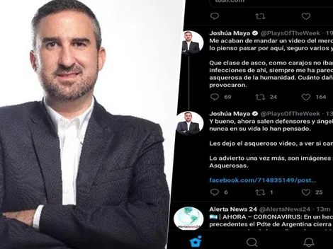 Critican fuertemente a periodista por un tuit racista sobre Coronavirus