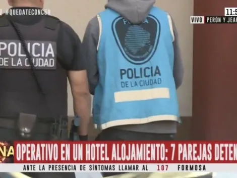 Insólito: siete parejas detenidas por estar en un albergue transitorio durante el aislamiento obligatorio