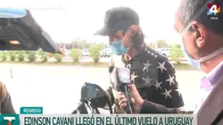 Un ídolo total: Cavani volvió a Uruguay para ayudar a sus compatriotas