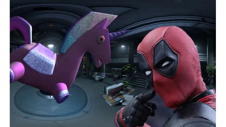 Dónde está el unicornio de peluche de Deadpool en Fortnite