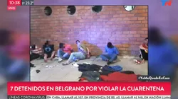 Qué país: salieron a robar en cuarentena y fueron detenidos