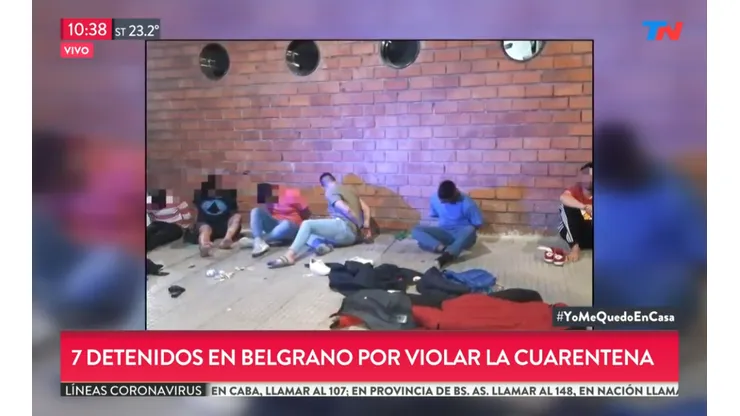 Qué país: salieron a robar en cuarentena y fueron detenidos