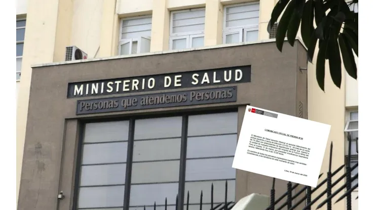 El Ministerio de Salud está a cargo de Elizabeth Hinostroza.