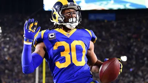 Un genio: Todd Gurley se tomó con humor su salida de los Rams