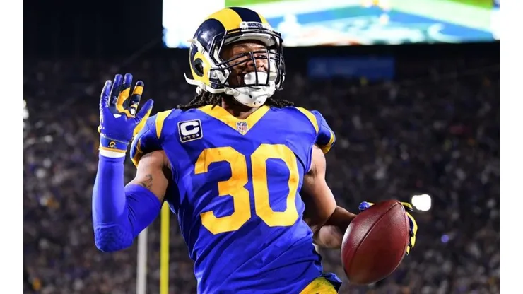 Un genio: Todd Gurley se tomó con humor su salida de los Rams