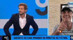 Puro 90 Minutos: Ruggeri nos hizo morir de la risa con su "home office"