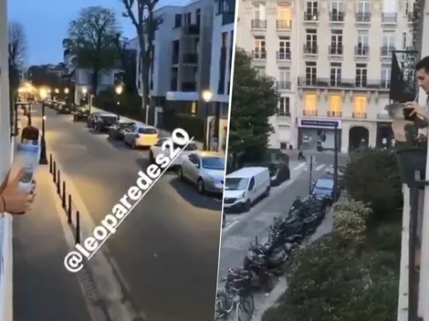 Paredes vio la historia de Di María y se mandaron la mejor secuencia del día