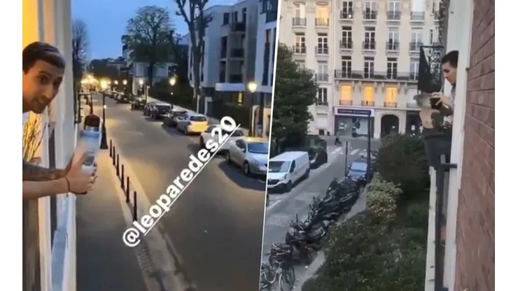 Paredes vio la historia de Di María y se mandaron la mejor secuencia del día