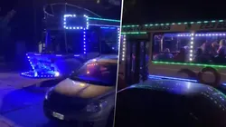 Video: grupo de jubilados desobedeció la cuarentena y paseó en el 'trencito de la alegría'