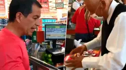 Javier Alarcón lanza iniciativa para ayudar a los adultos mayores que trabajan como empacadores.