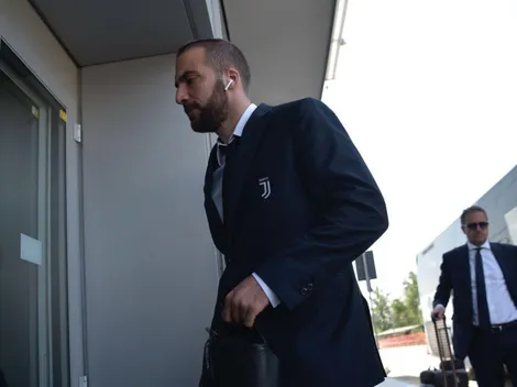 Higuaín vuela de urgencia de Italia a Argentina por motivos personales