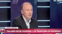 Cortese: "El mejor River de Gallardo golea al mejor Boca de Bianchi"