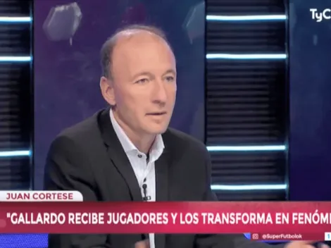 Cortese: "El mejor River de Gallardo golea al mejor Boca de Bianchi"