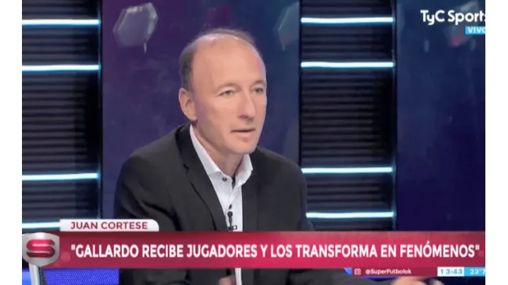 Cortese: "El mejor River de Gallardo golea al mejor Boca de Bianchi"