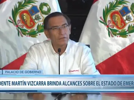 Vizcarra actualizó los datos del coronavirus y de los detenidos