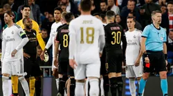 Foto de un duelo de Real Madrid.